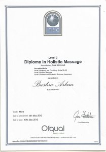 holistic massage diploma